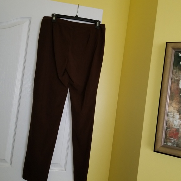 Lafayette 148 Brown Ankle Pants - Picture 5 of 5